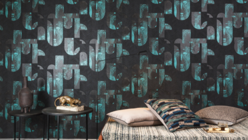 Khroma, Belgian Wallpaper Residential Folies, behang wanddecoratie
