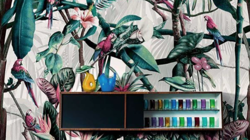 LondonArt Ipanema by Francesca Besso muurbekleding behang wanddecoratie